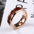 Hot Selling 8mm Veneer Tungsten Ring Personalized Tungsten Rings Jewelry  Gold Ring Rose Gold